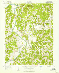 Rusk 1956 topographic map thumbnail