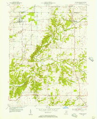 Russellville 1955 topographic map thumbnail