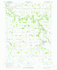 Russiaville 1961 topographic map thumbnail