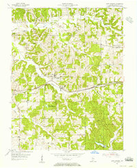Saint Anthony 1955 topographic map thumbnail