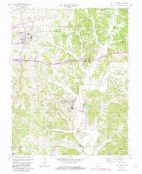 Saint Meinrad 1960 topographic map thumbnail