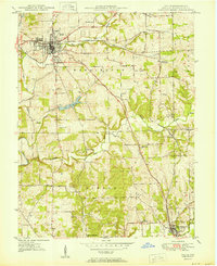 Salem 1950 topographic map thumbnail