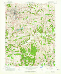 Salem 1963 topographic map thumbnail