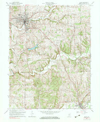 Salem 1963 topographic map thumbnail