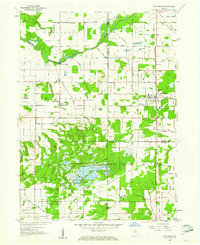 San Pierre 1959 topographic map thumbnail