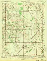 Sandborn 1943 topographic map preview