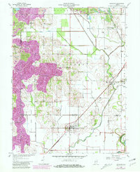 Sandborn 1958 topographic map thumbnail