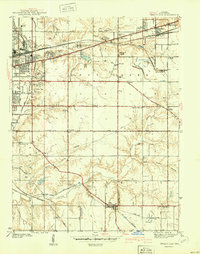 Seelyville 1941 topographic map thumbnail