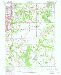 Seelyville 1963 topographic map thumbnail