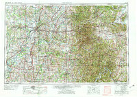 Vincennes 1956 topographic map thumbnail