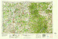 Vincennes 1958 topographic map thumbnail