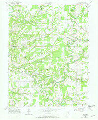 Volga 1956 topographic map thumbnail