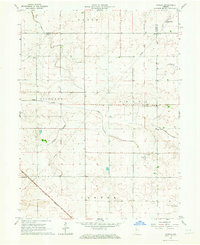 Wadena 1962 topographic map preview