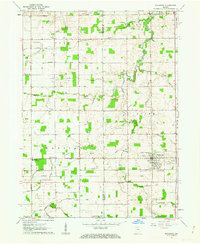 Wakarusa 1961 topographic map thumbnail