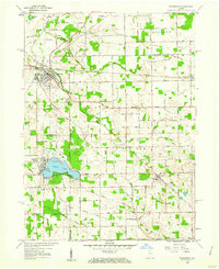 Walkerton 1958 topographic map thumbnail