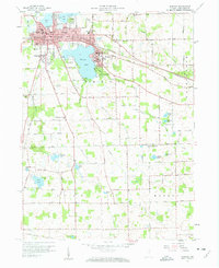 Warsaw 1957 topographic map thumbnail