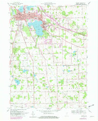 Warsaw 1957 topographic map thumbnail