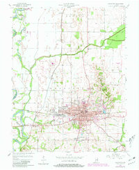 Washington 1957 topographic map thumbnail