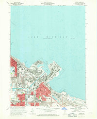 Whiting 1968 topographic map thumbnail