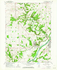 Williamsport 1962 topographic map thumbnail
