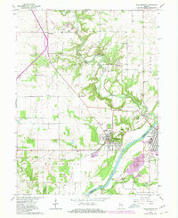 Williamsport 1962 topographic map thumbnail