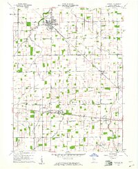 Windfall 1960 topographic map thumbnail