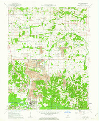 Winslow 1961 topographic map thumbnail