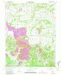 Winslow 1961 topographic map thumbnail