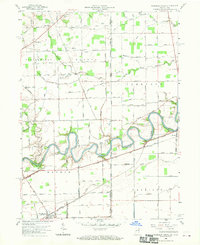 Woodburn North 1958 topographic map thumbnail