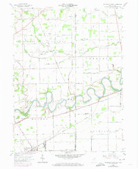 Woodburn North 1958 topographic map thumbnail