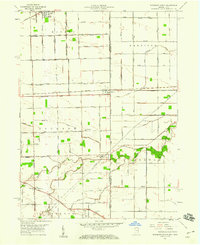 Woodburn South 1958 topographic map thumbnail
