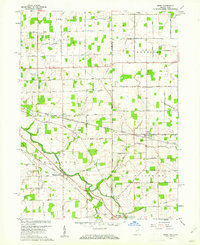 Wren 1960 topographic map thumbnail
