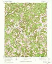 Valeene 1970 topographic map thumbnail