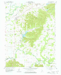 Vallonia 1959 topographic map thumbnail