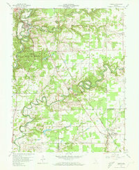 Vernon 1959 topographic map thumbnail