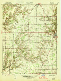 Versailles 1946 topographic map thumbnail