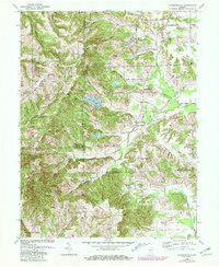 Waymansville 1962 topographic map thumbnail