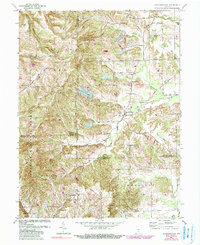 Waymansville 1962 topographic map thumbnail