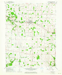 Waynetown 1962 topographic map thumbnail