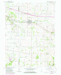 Waynetown 1962 topographic map thumbnail
