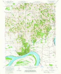 West Franklin 1957 topographic map thumbnail