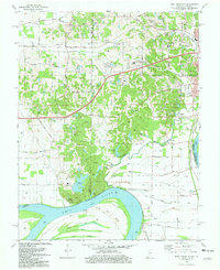 West Franklin 1981 topographic map thumbnail