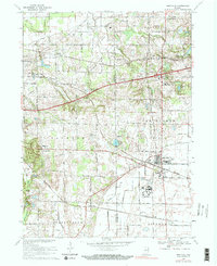 Westville 1969 topographic map thumbnail