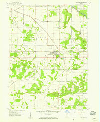 Wheatfield 1957 topographic map thumbnail