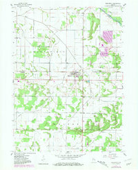 Wheatfield 1957 topographic map preview