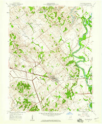 Wheatland 1958 topographic map thumbnail