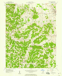 Whitehall 1957 topographic map thumbnail