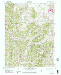 Whitehall 1957 topographic map thumbnail