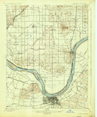 Owensboro 1901 topographic map thumbnail