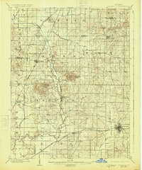 Boonville 1902 topographic map thumbnail